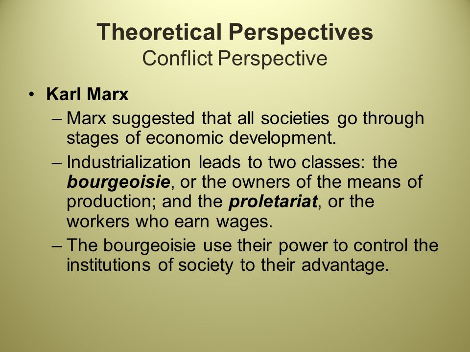 Human Development and Conflicting Theoretical Views